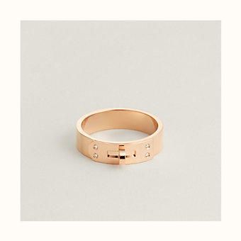 Vertige Cœur double ring, medium model | Hermès USA
